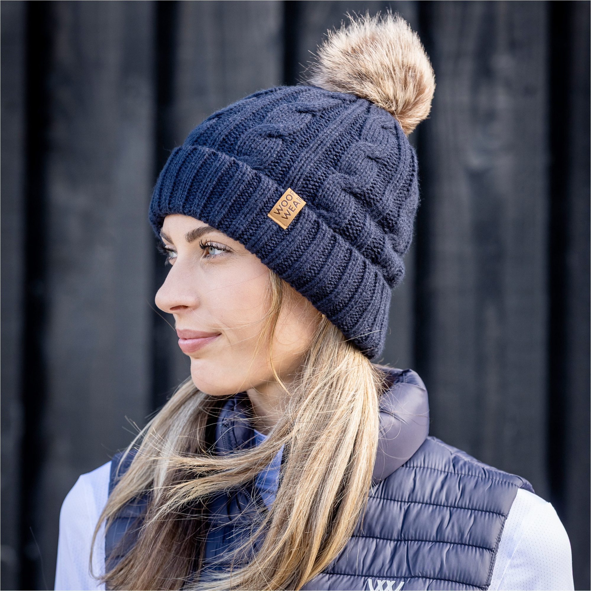 2025 Woof Wear Bonnet Cable WA0049-NANA - Navy